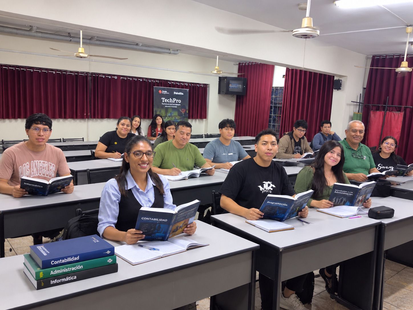 Biblioteca física del IESTP Argentina
