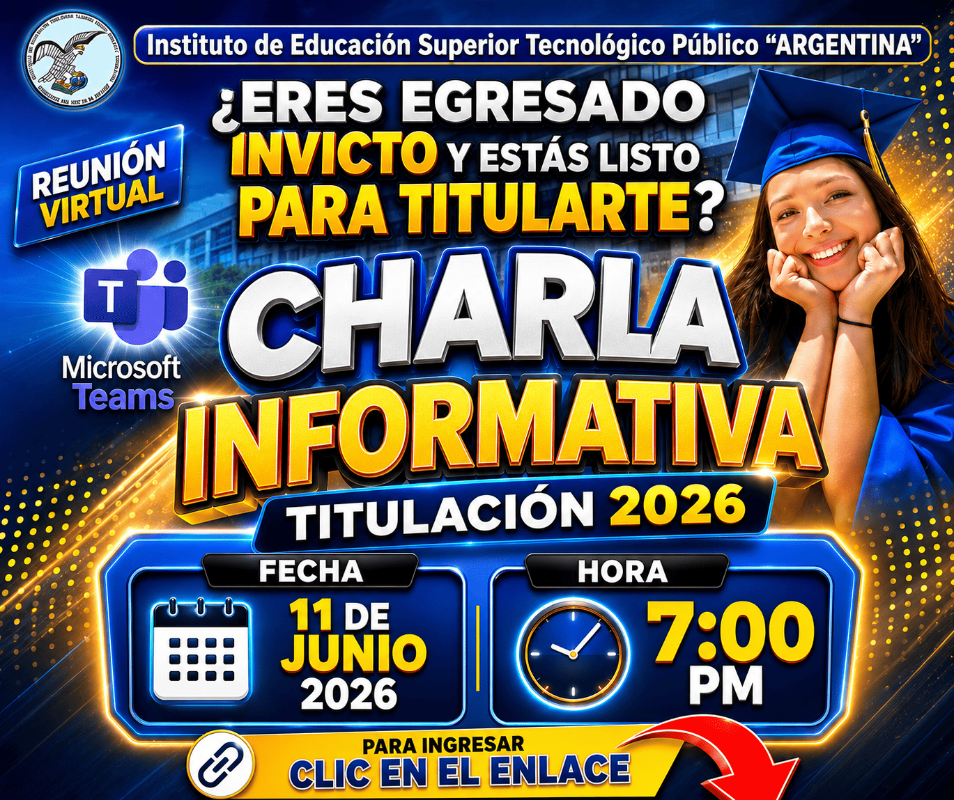 🎓 Charla Informativa: Titulación 2026