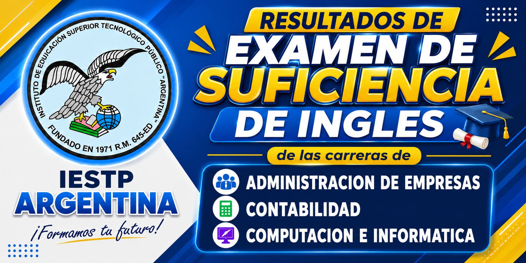 RESULTADOS EXAMEN DE SUFICIENCIA DE INGLES - 2026