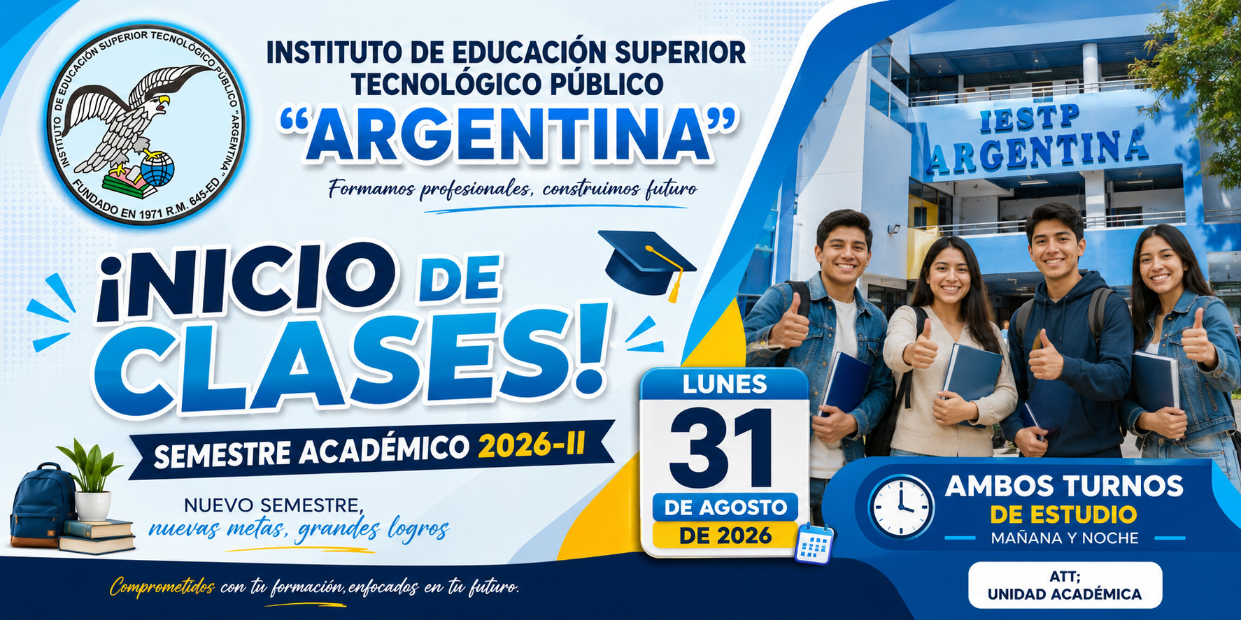INICIO DE CLASES 2026-II