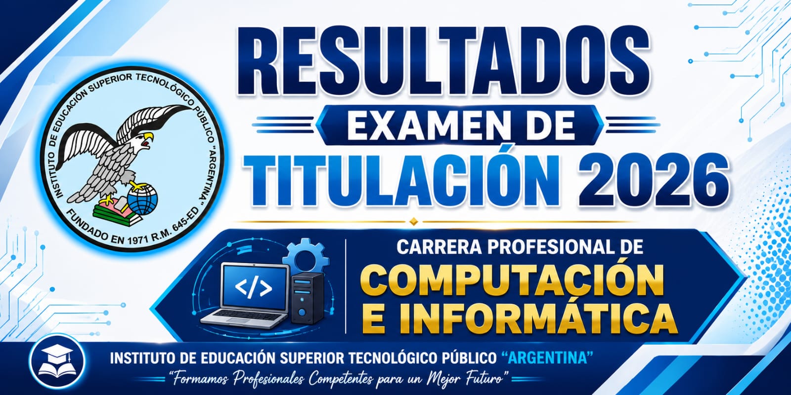 RESULTADOS EXAMEN DE TITULACIÓN