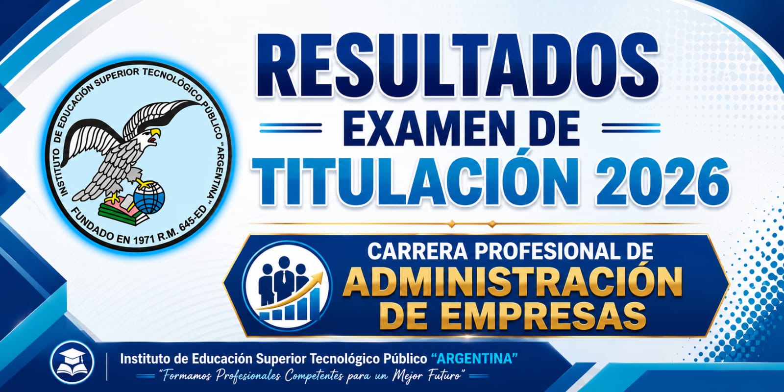 RESULTADOS EXAMEN DE TITULACIÓN
