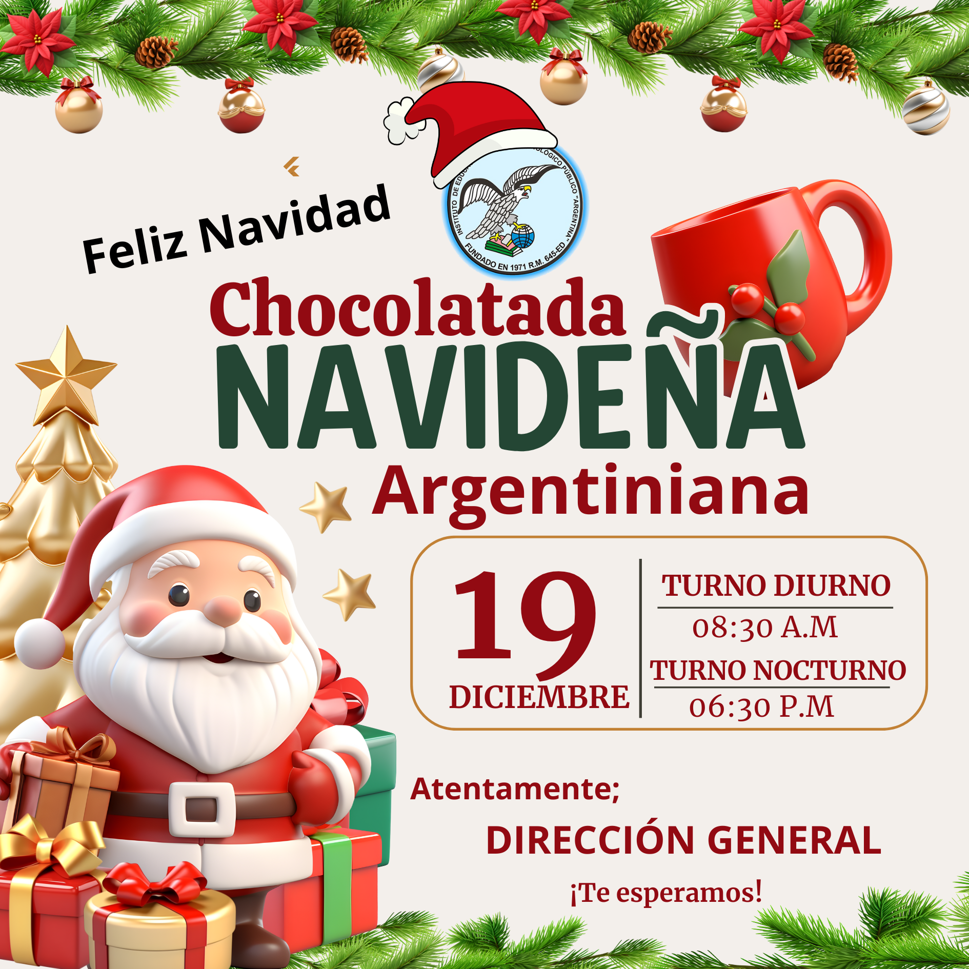 CHOCOLATADA NAVIDEÑA