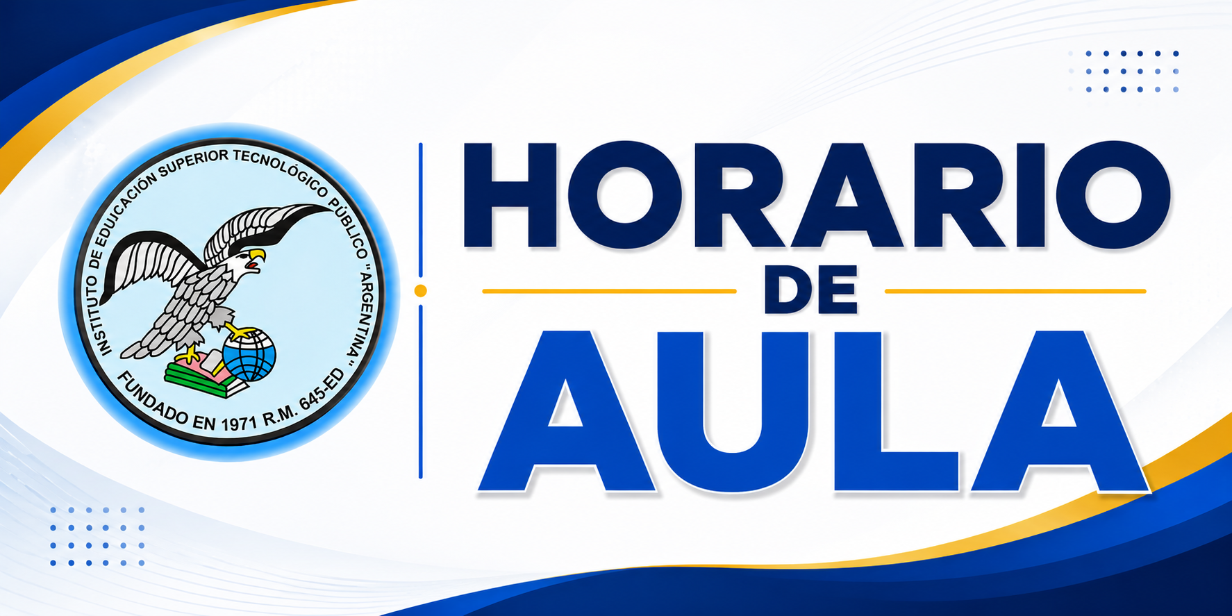 HORARIOS DE AULAS 3 CARRERAS DIURNO